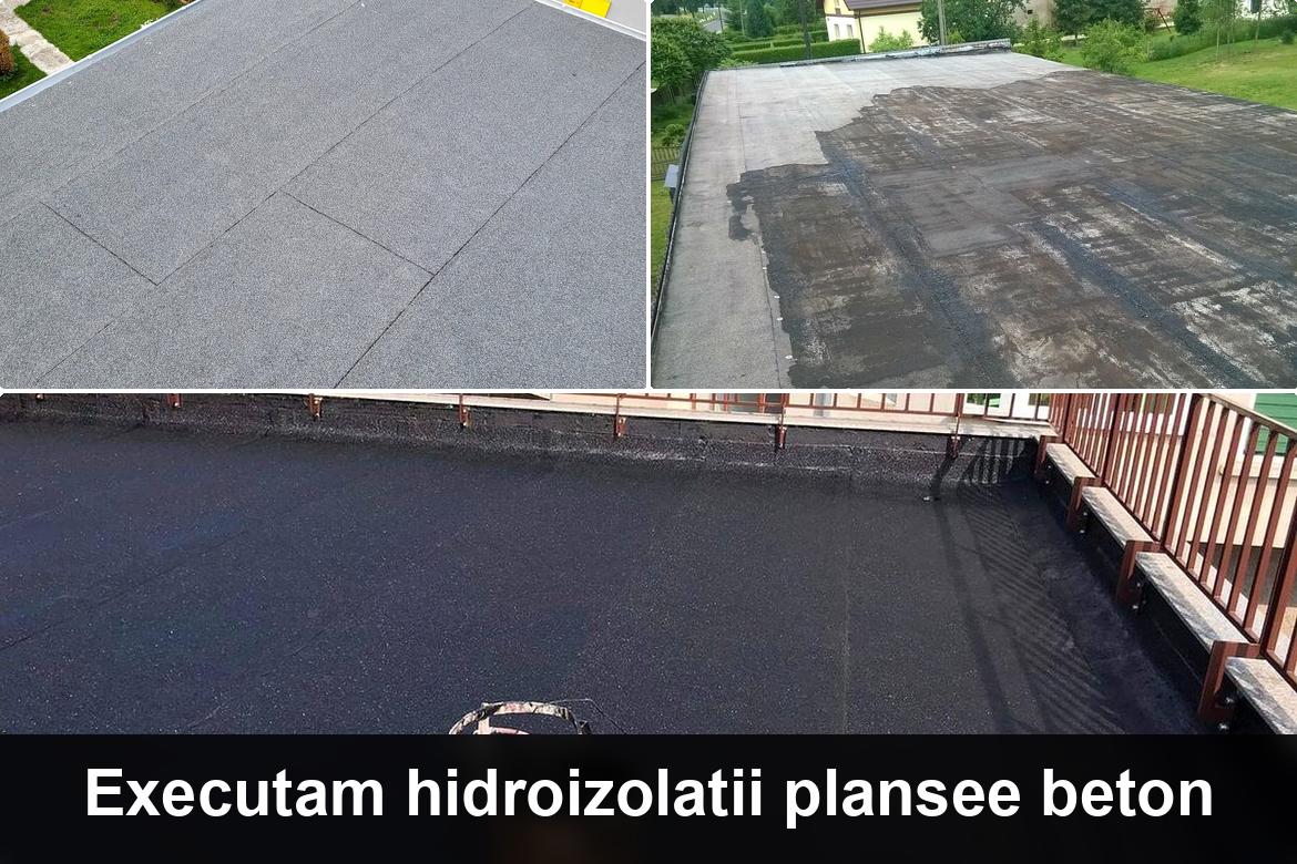 hidroizolatii terase comana