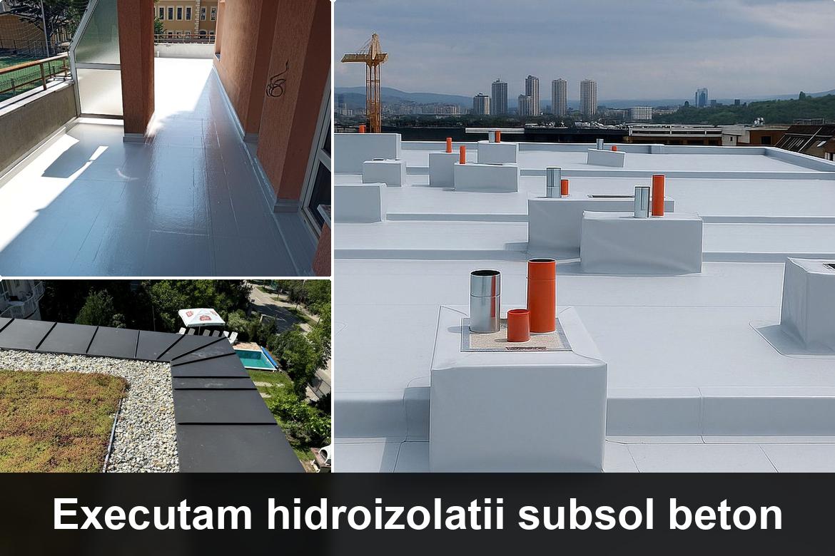 lucrare hidroizolatie terasa finalizata