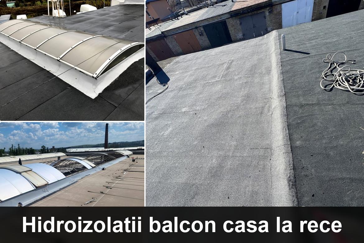 lucrare hidroizolatie terasa finalizata