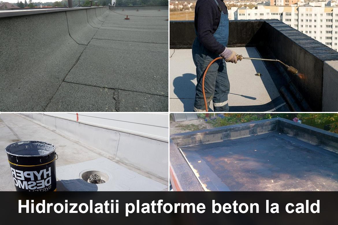 hidroizolatie terasa cu membrana bituminoasa