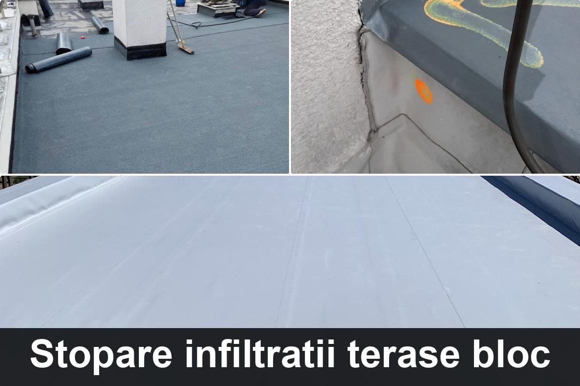 hidroizolatii terase corbii mari