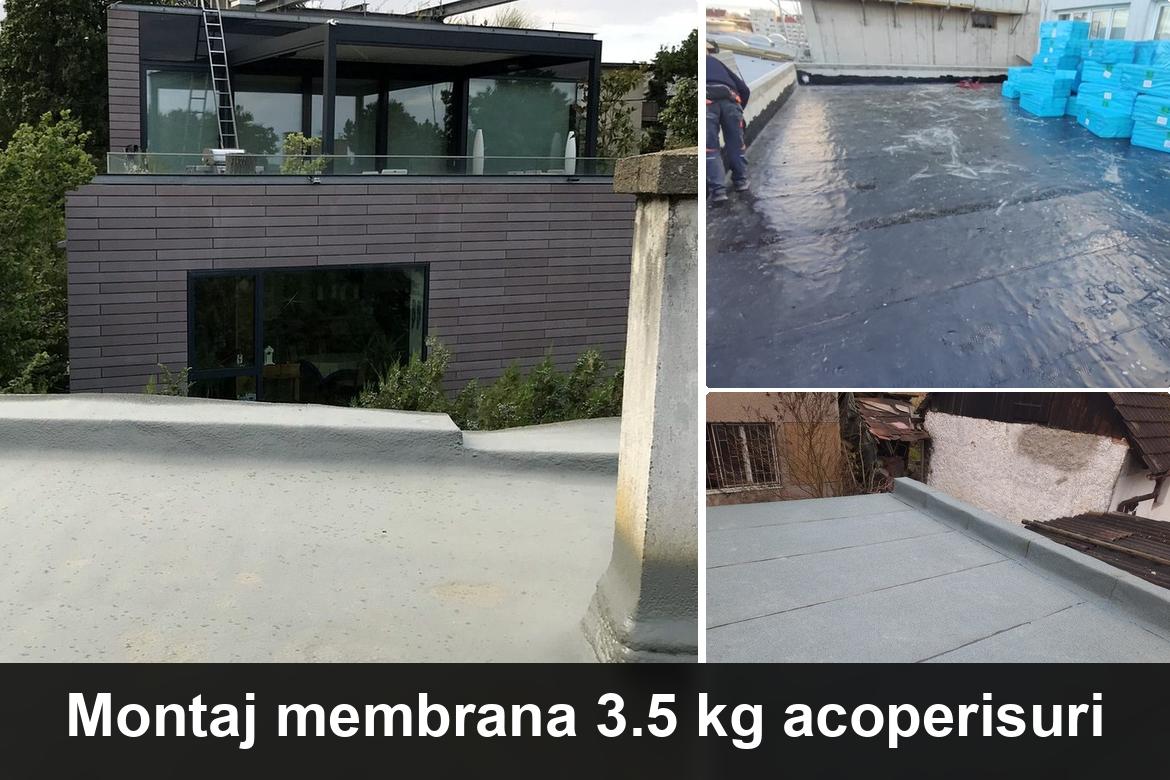 lucrare hidroizolatie terasa finalizata