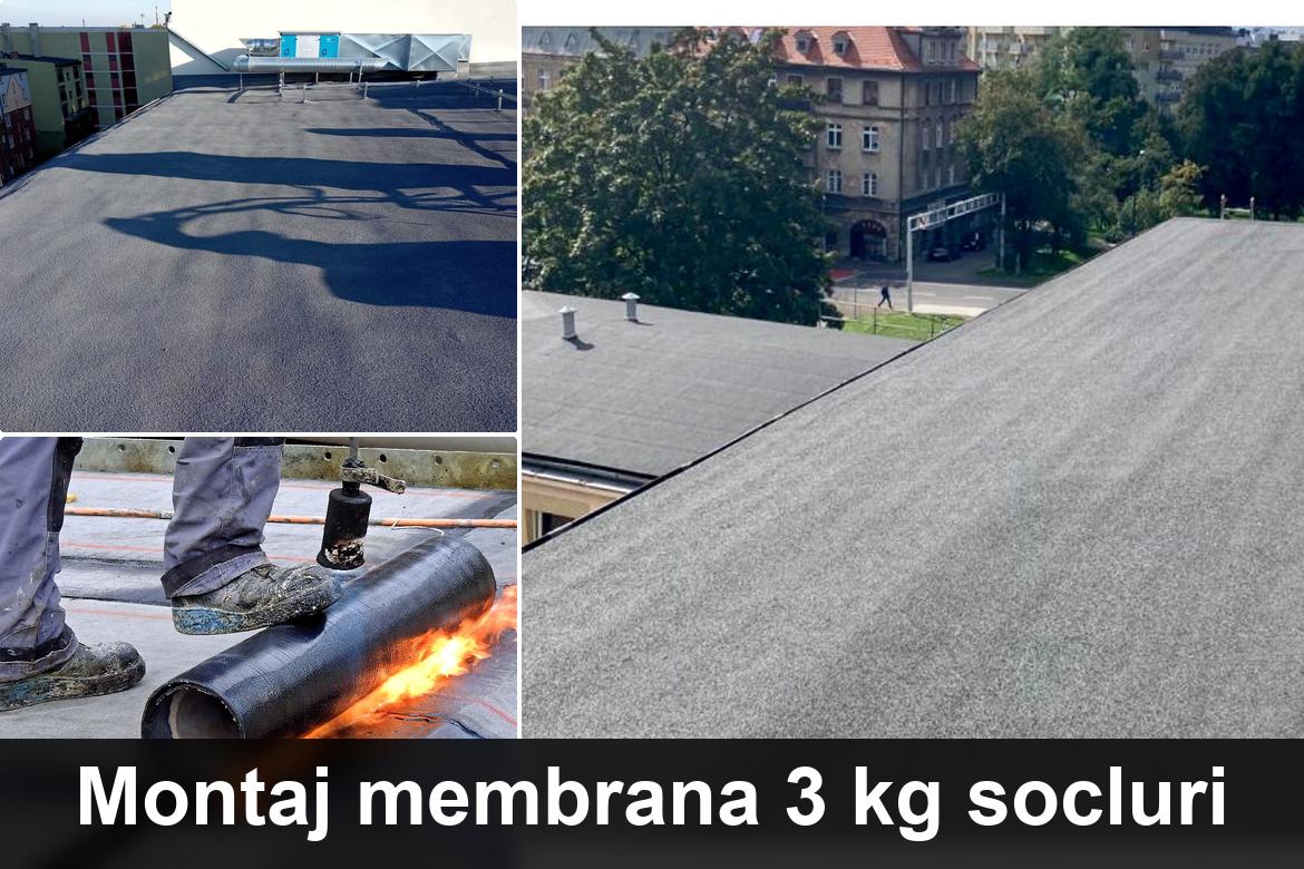 hidroizolatie terasa cu membrana bituminoasa