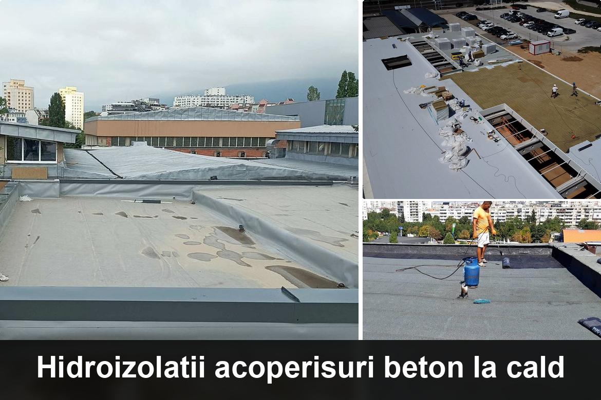 hidroizolatie terasa cu membrana bituminoasa