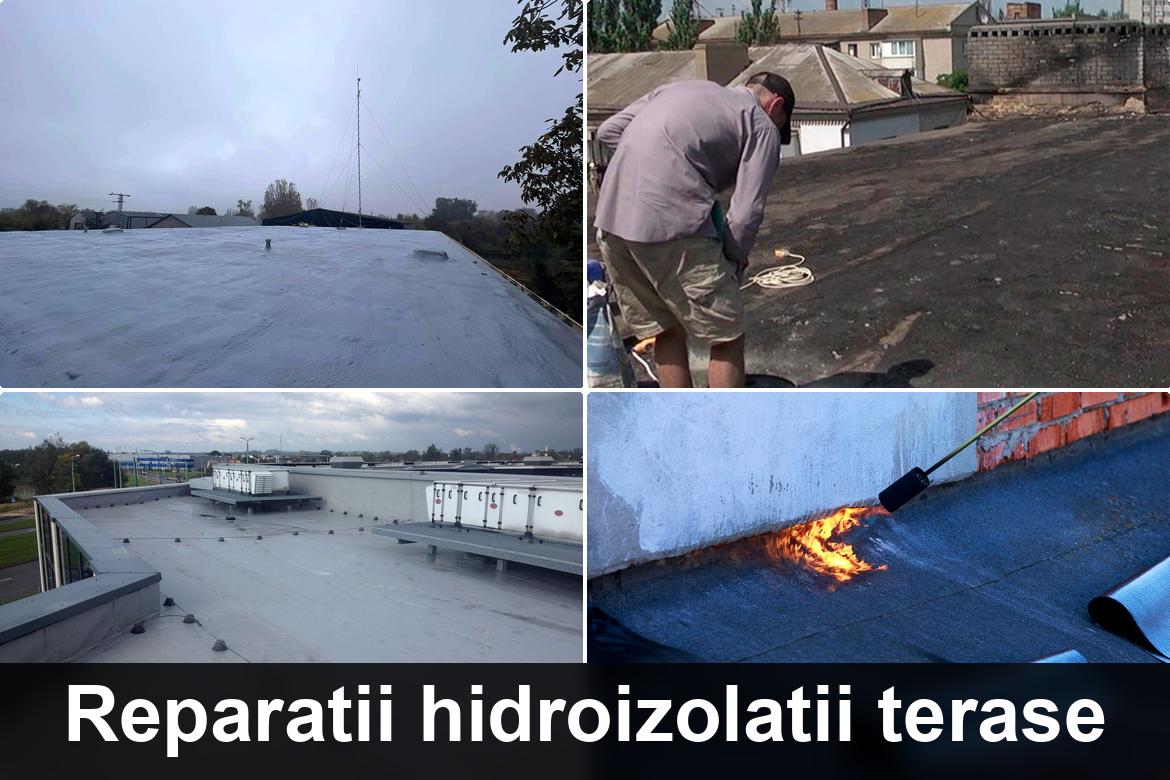 lucrare hidroizolatie terasa finalizata
