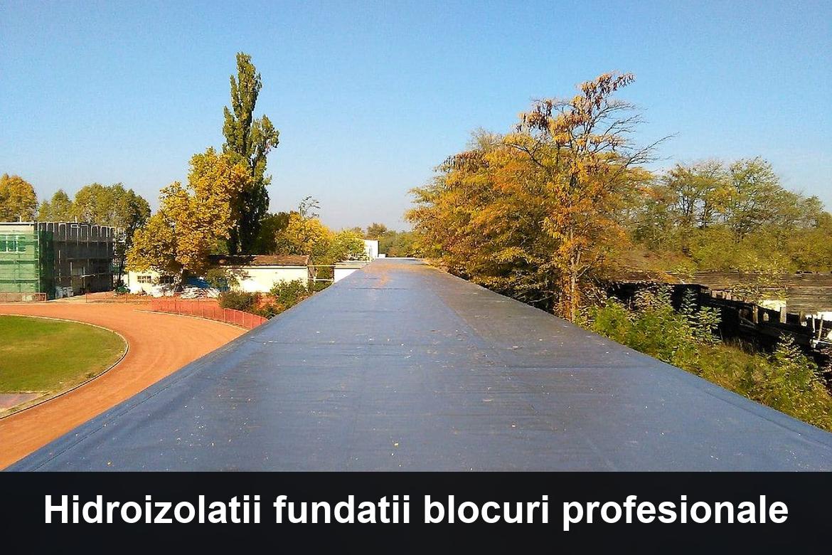 lucrare hidroizolatie terasa finalizata