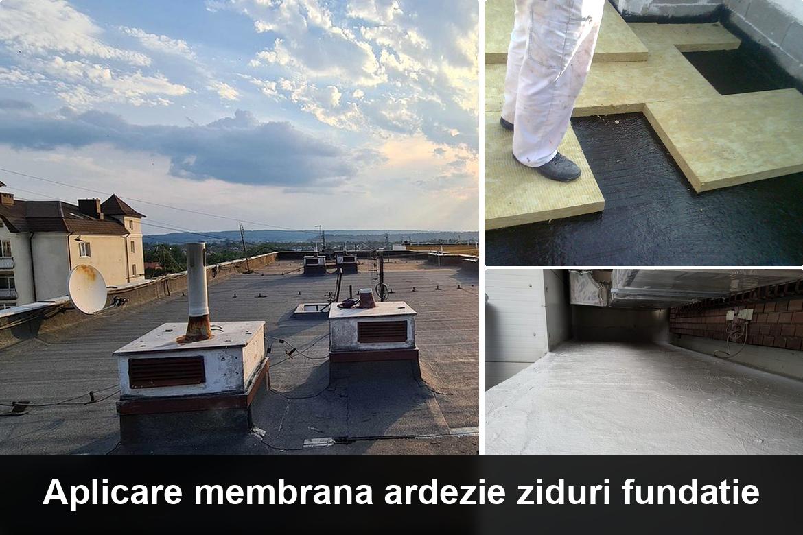 detaliu hidroizolatie terasa termosudabila