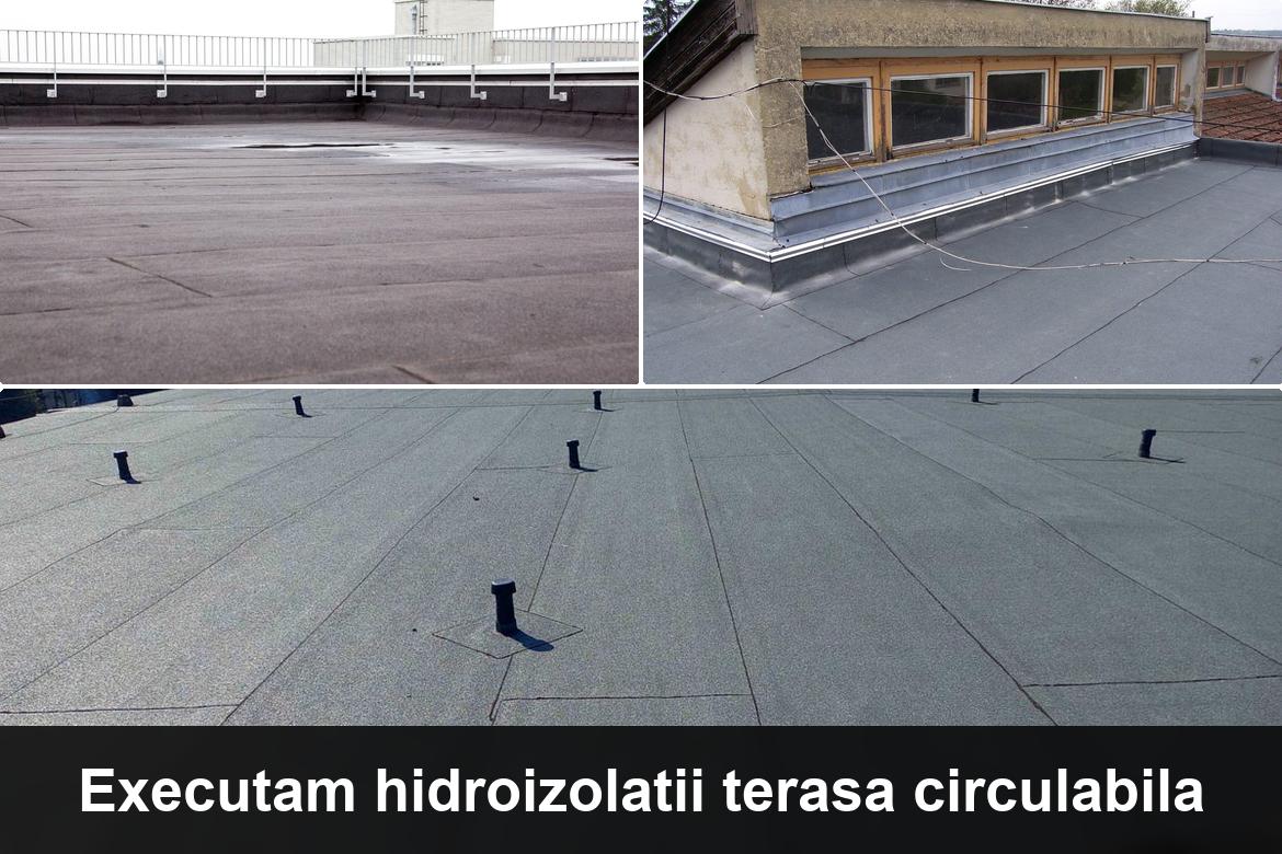 lucrare hidroizolatie terasa finalizata