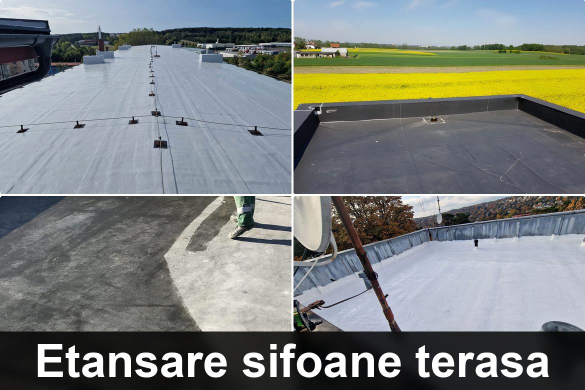 hidroizolatie terasa cu membrana bituminoasa