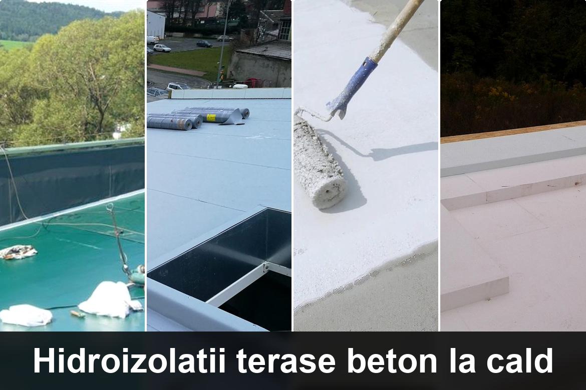hidroizolatie terasa cu membrana bituminoasa
