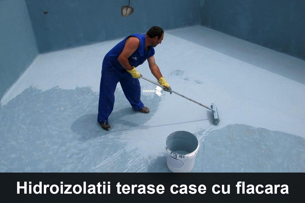 lucrare hidroizolatie terasa finalizata