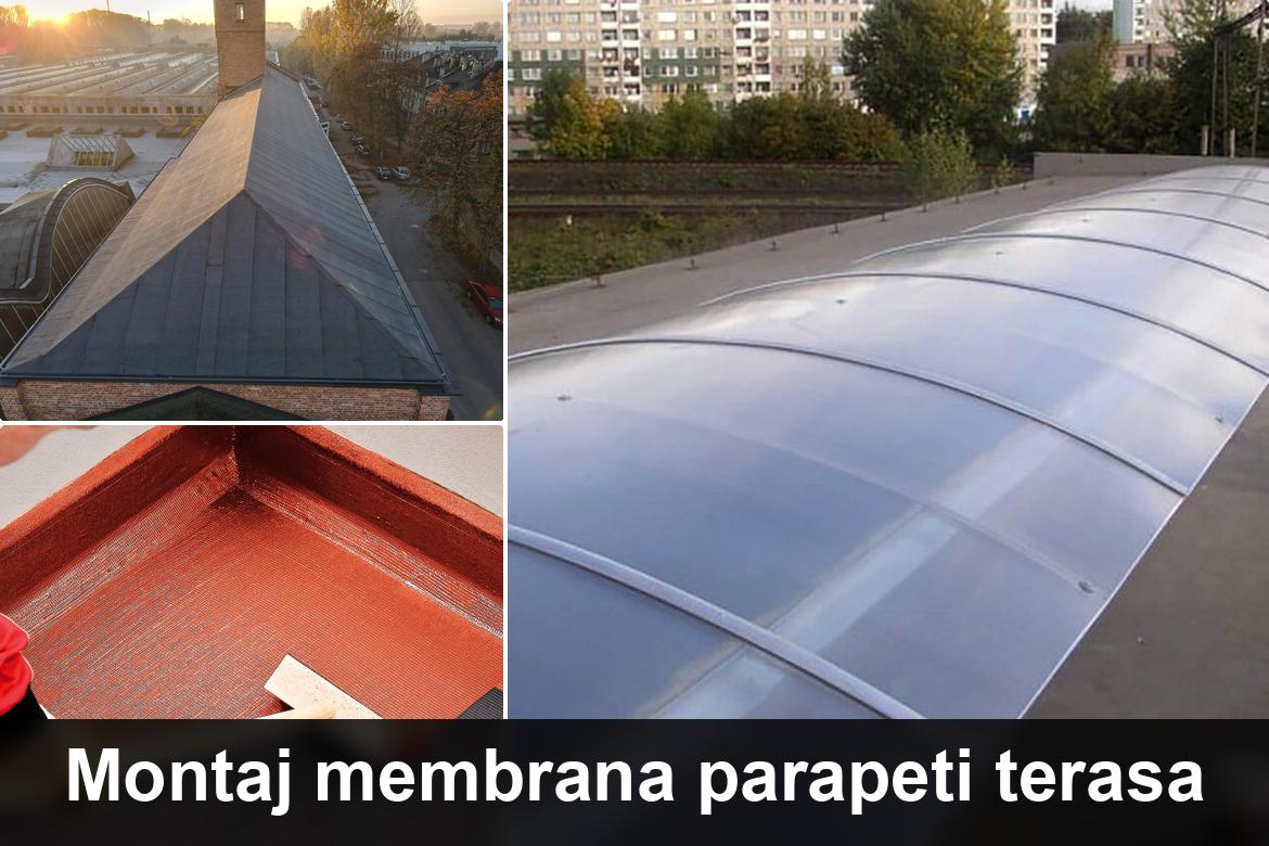 hidroizolatie terasa cu membrana bituminoasa