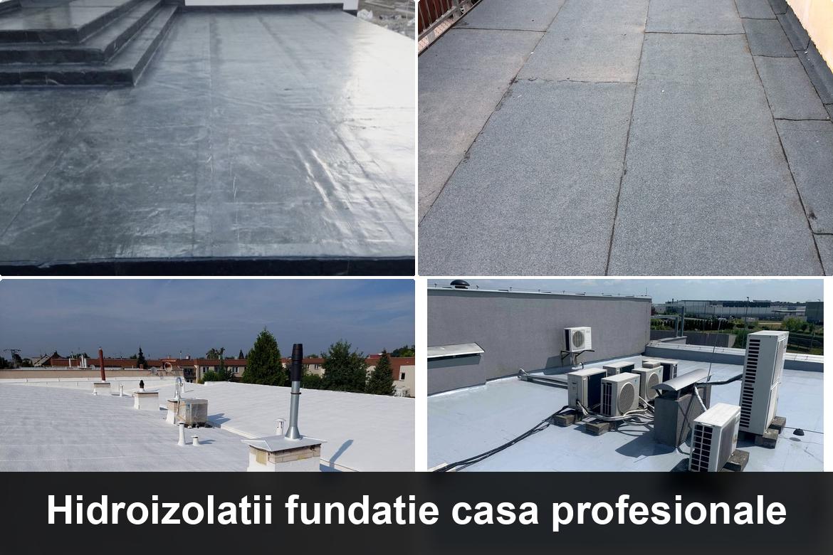 hidroizolatie terasa cu membrana bituminoasa