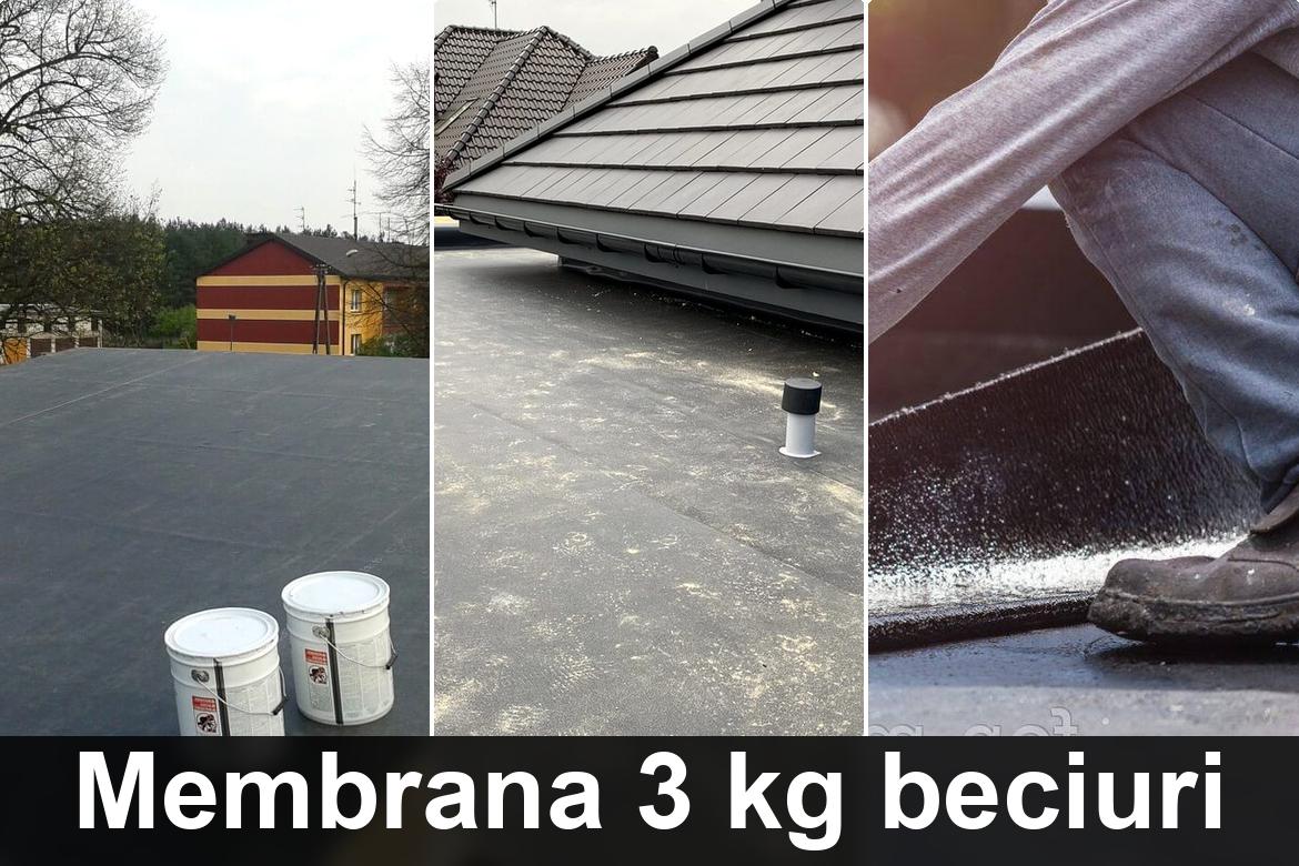 hidroizolatie terasa cu membrana bituminoasa