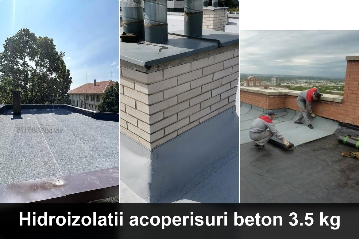 lucrare hidroizolatie terasa finalizata
