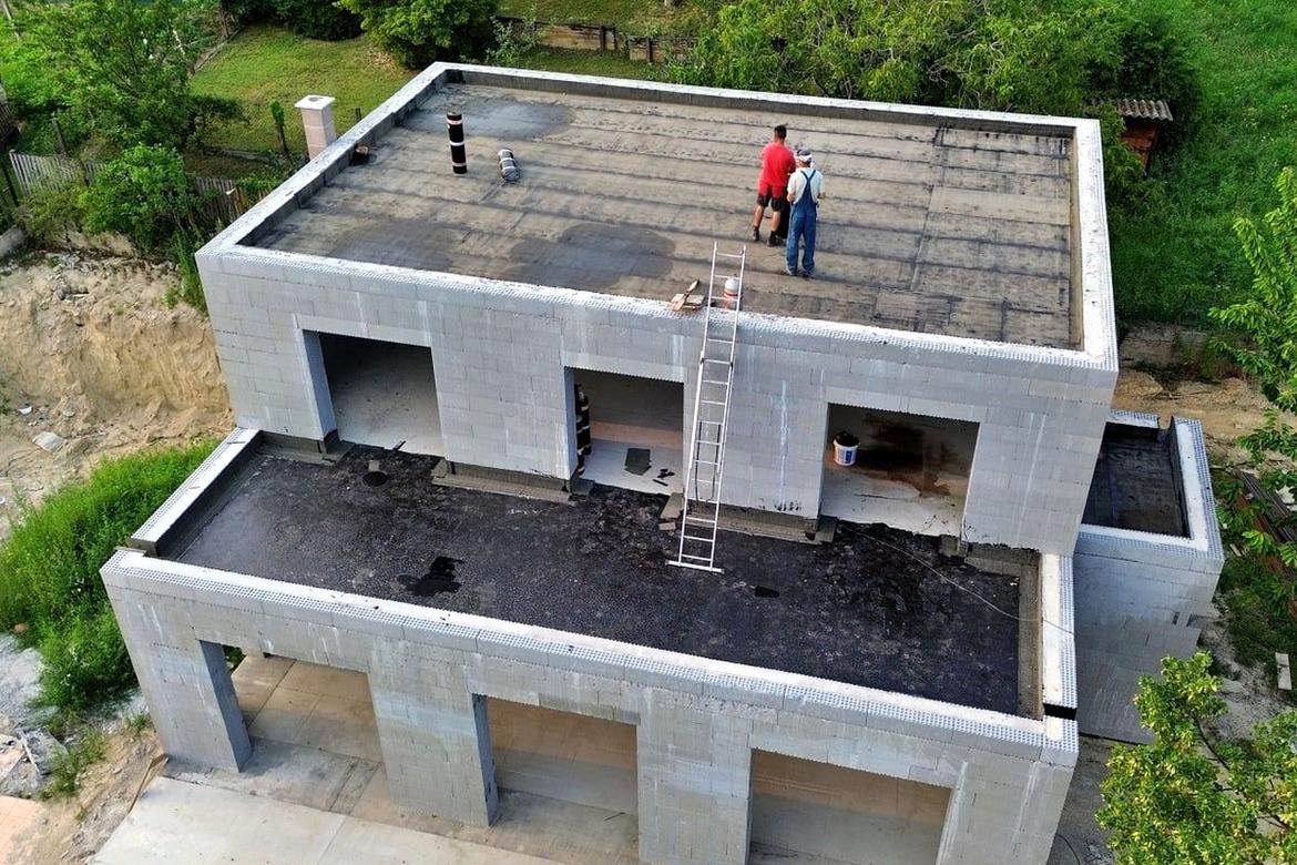 lucrare hidroizolatie terasa finalizata