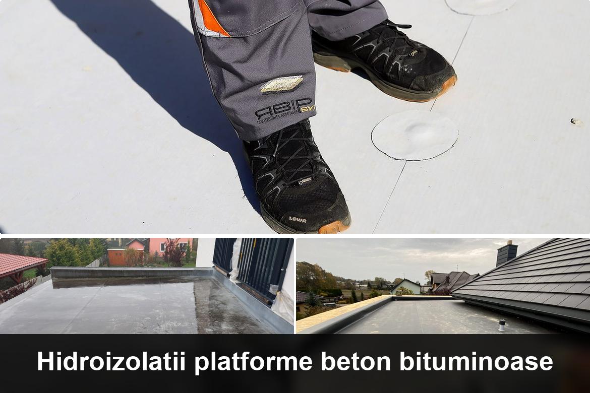 hidroizolatie terasa cu membrana bituminoasa