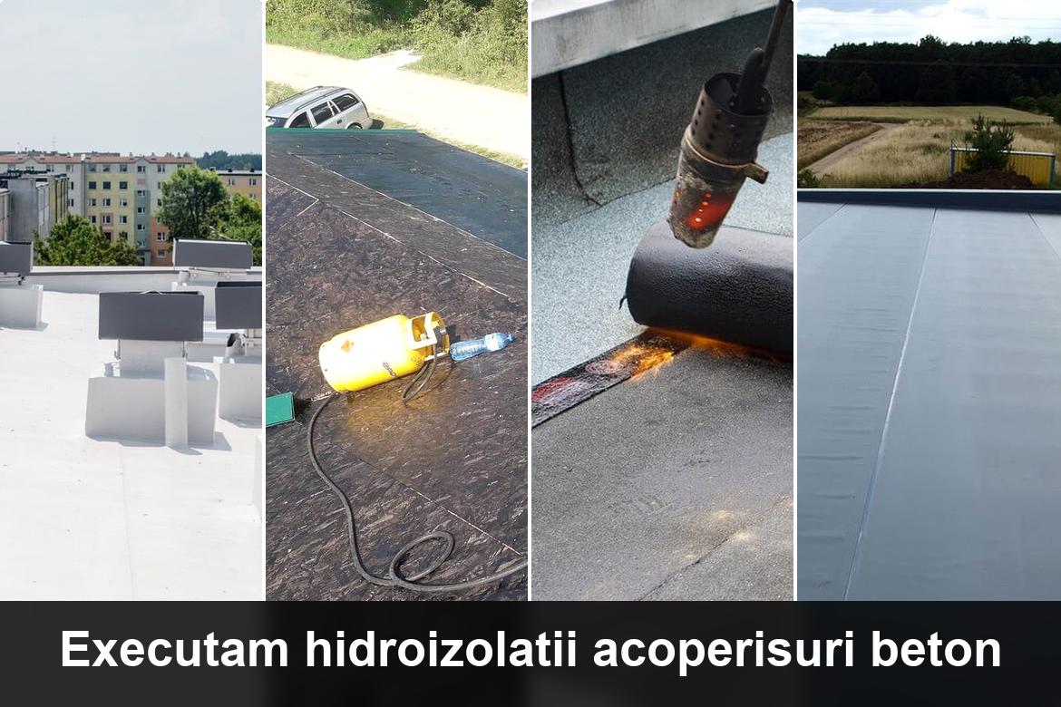 lucrare hidroizolatie terasa finalizata