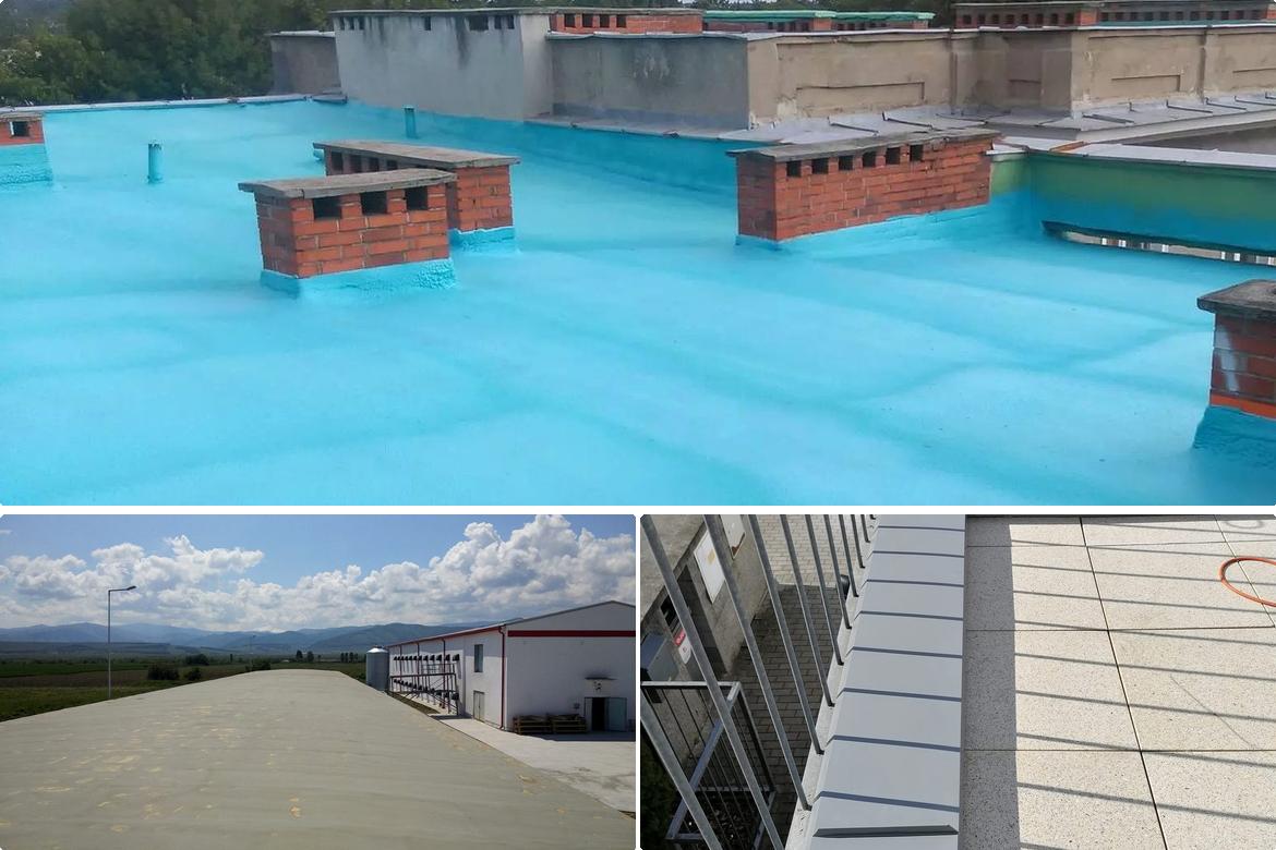 detaliu hidroizolatie terasa termosudabila