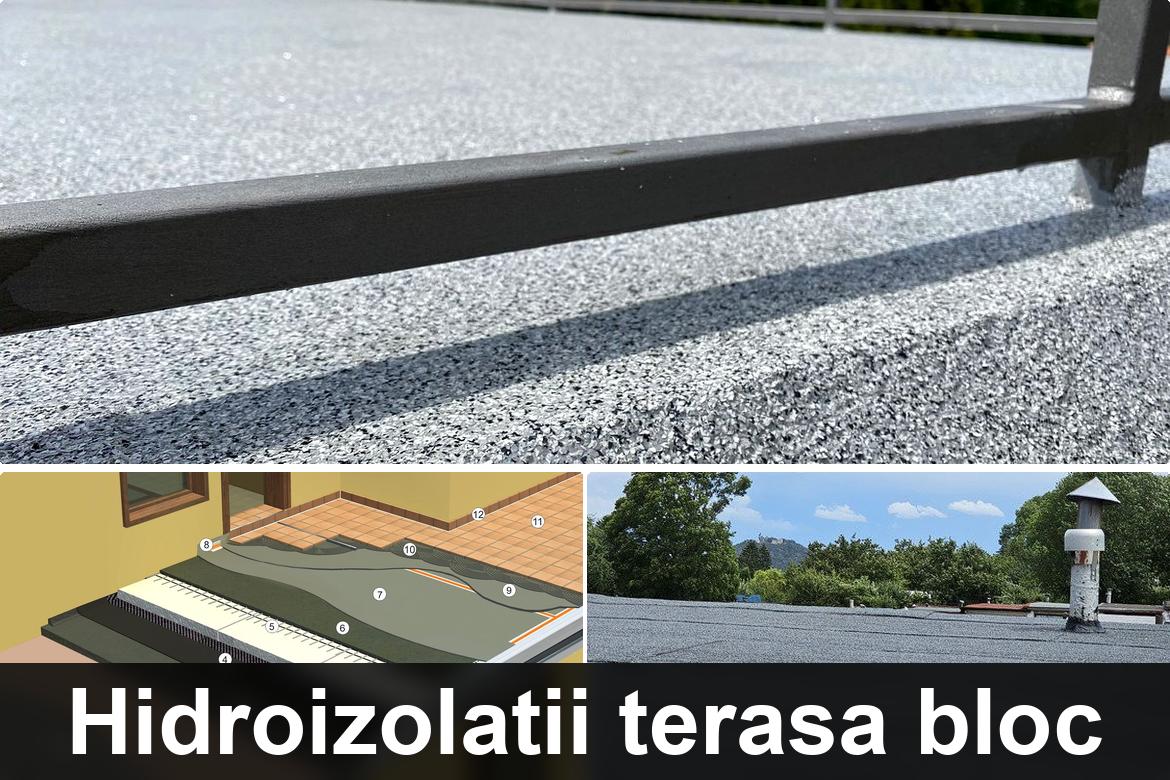 hidroizolatii terase floresti