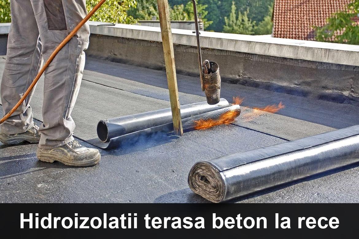 lucrare hidroizolatie terasa finalizata