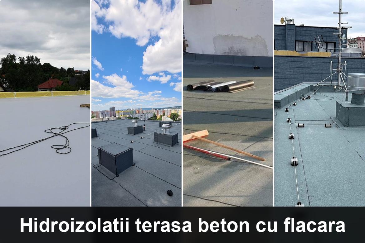 lucrare hidroizolatie terasa finalizata