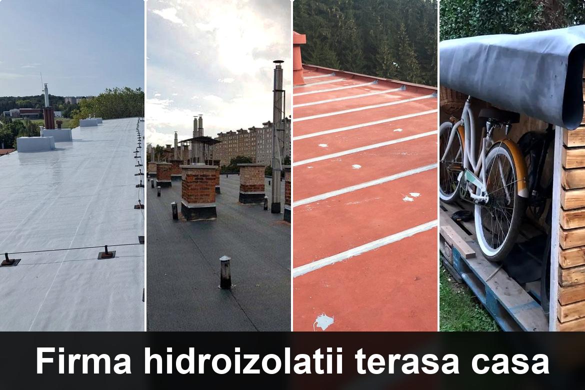hidroizolatie terasa cu membrana bituminoasa