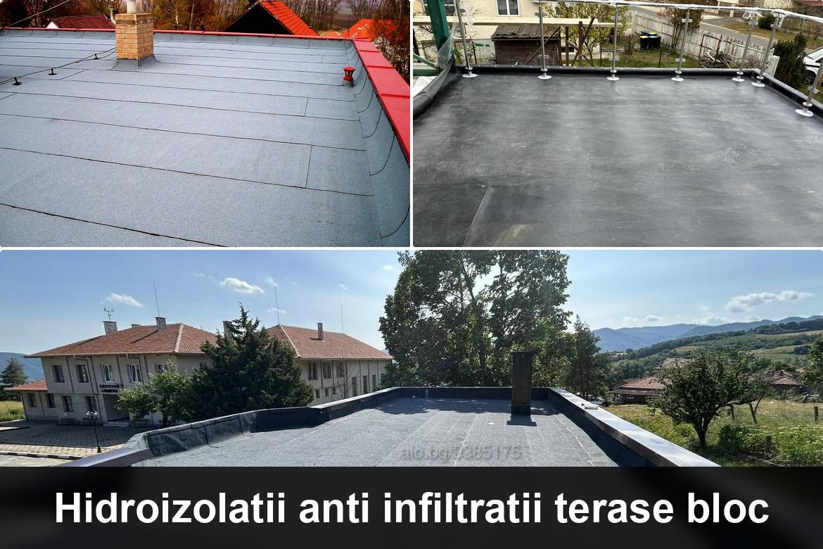 detaliu hidroizolatie terasa termosudabila