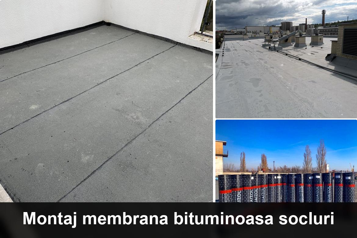 hidroizolatie terasa cu membrana bituminoasa