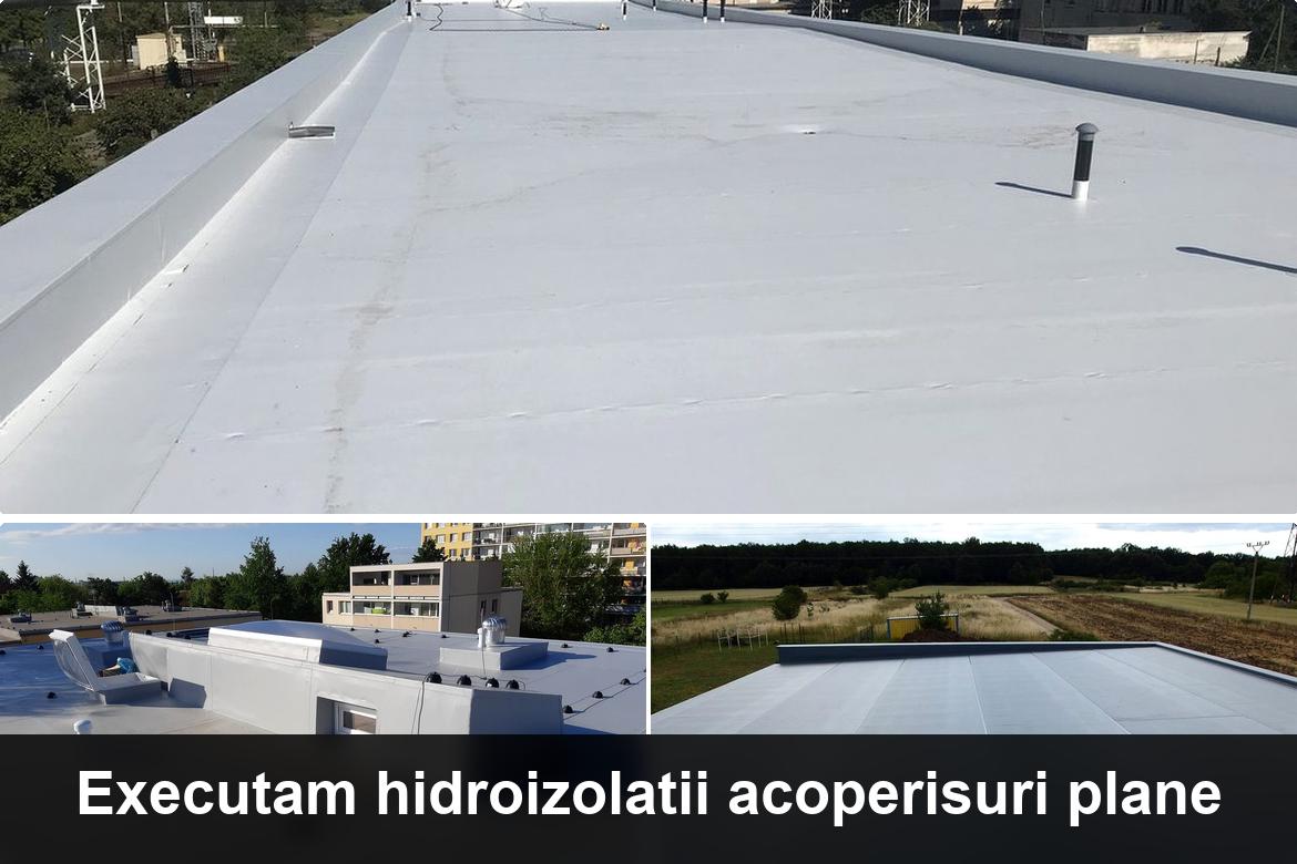 hidroizolatie terasa cu membrana bituminoasa