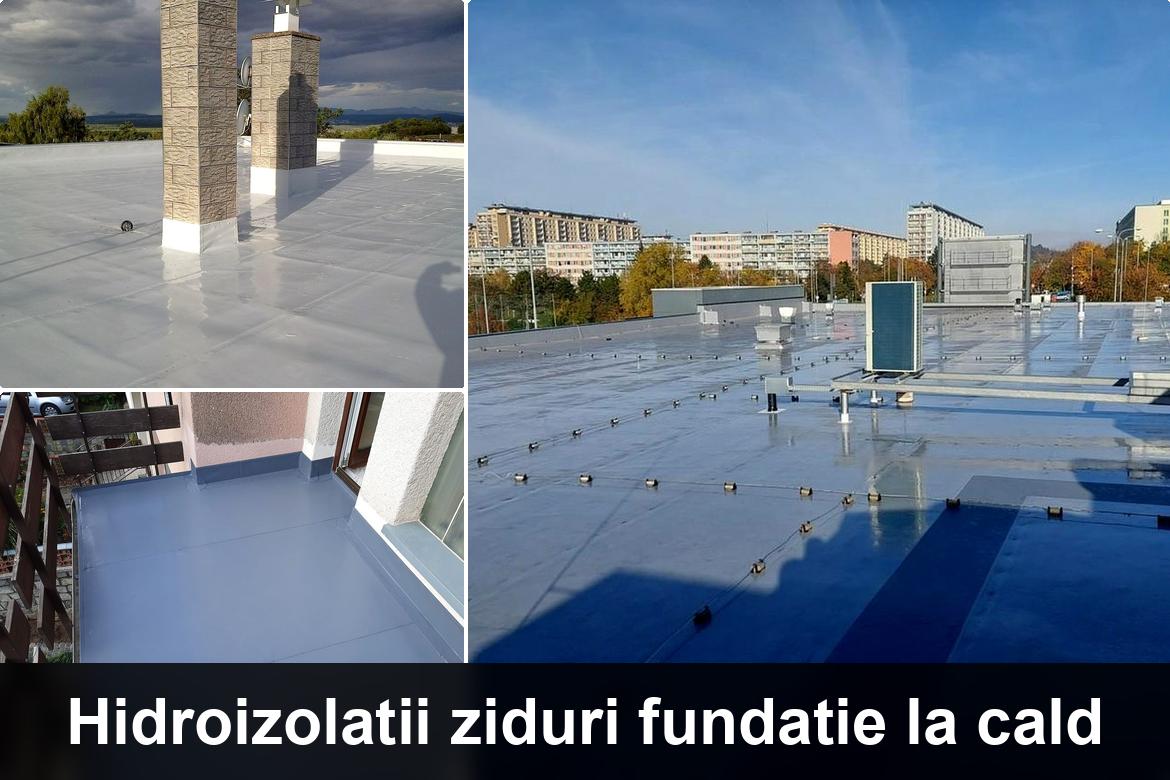 lucrare hidroizolatie terasa finalizata