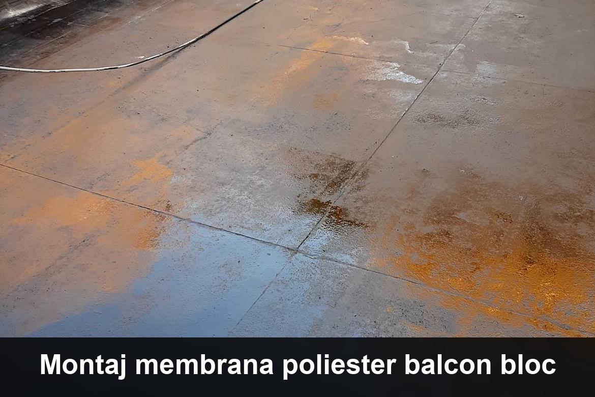 hidroizolatie terasa cu membrana bituminoasa