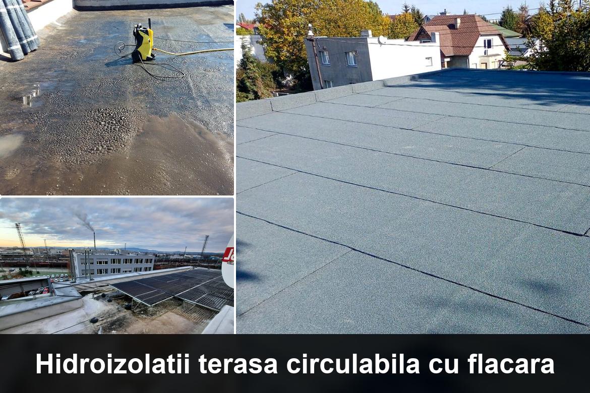 lucrare hidroizolatie terasa finalizata