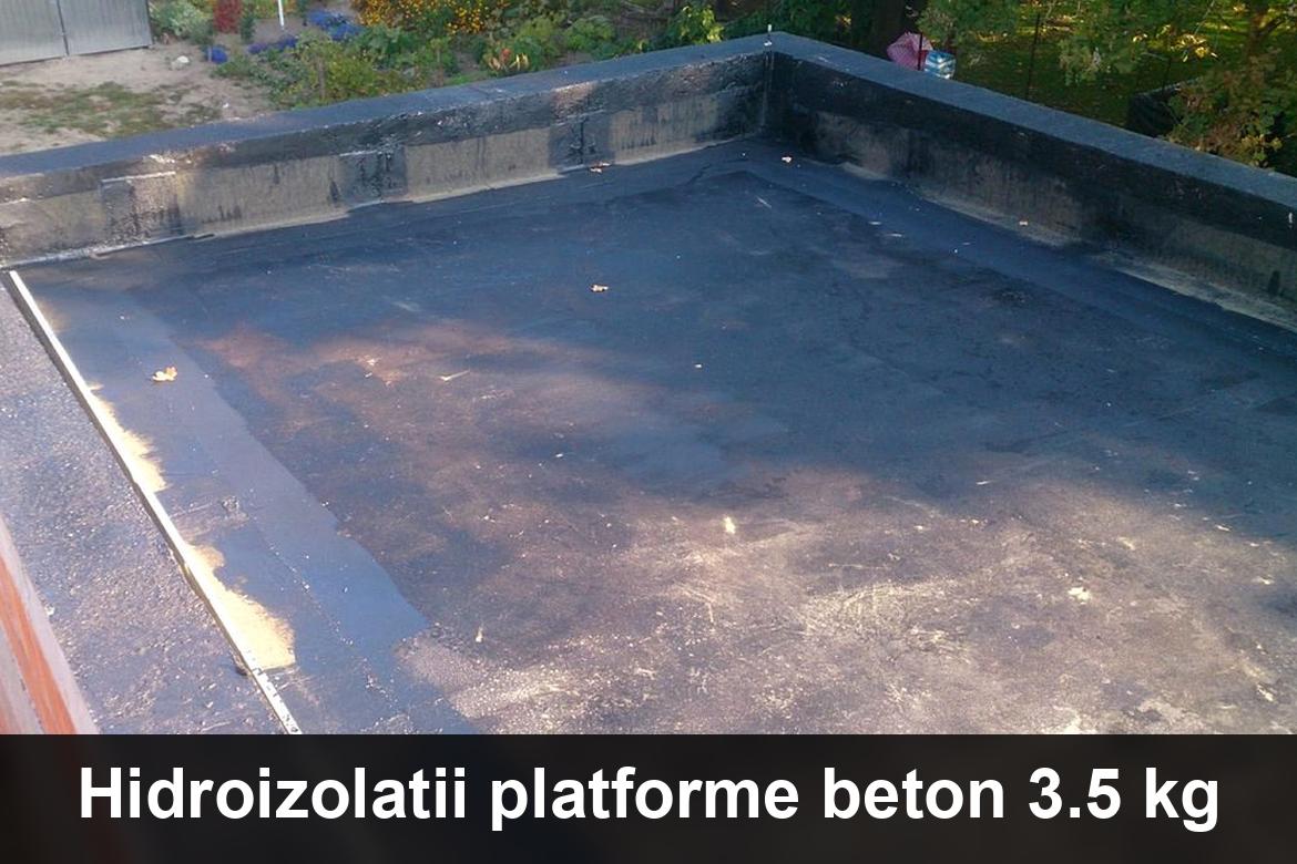 lucrare hidroizolatie terasa finalizata