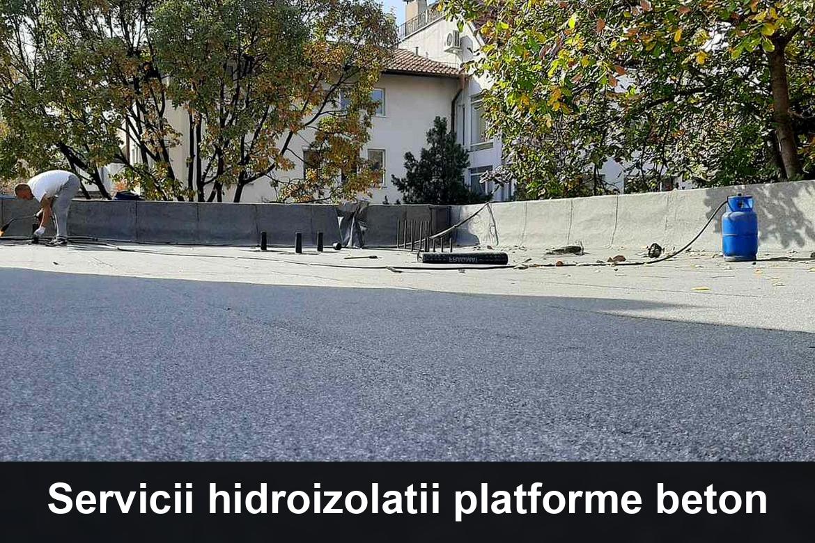 lucrare hidroizolatie terasa finalizata