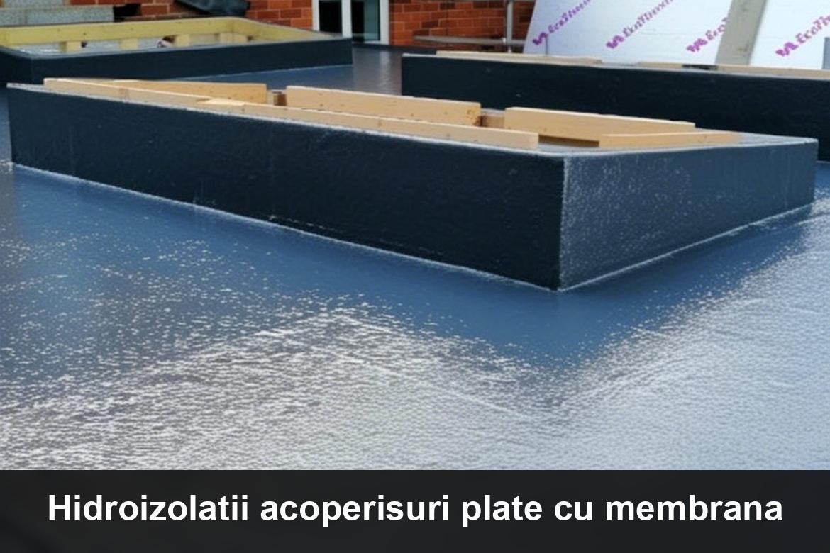 hidroizolatie terasa cu membrana bituminoasa