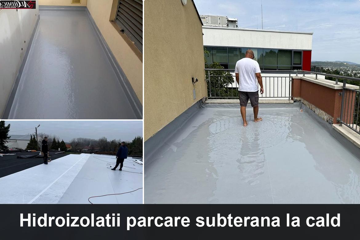 detaliu hidroizolatie terasa termosudabila