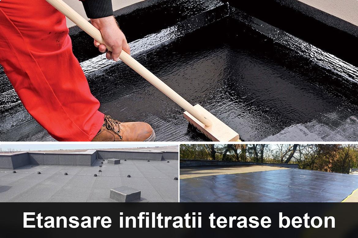 lucrare hidroizolatie terasa finalizata
