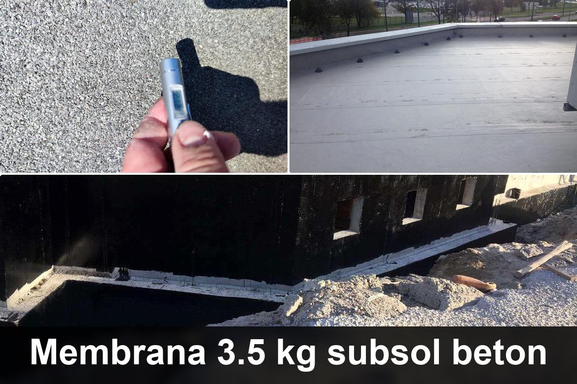 hidroizolatie terasa cu membrana bituminoasa