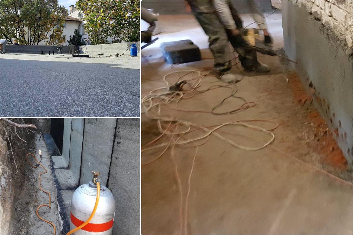 detaliu hidroizolatie terasa termosudabila