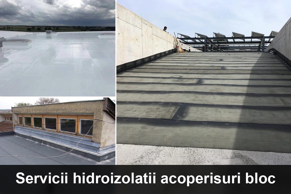 lucrare hidroizolatie terasa finalizata