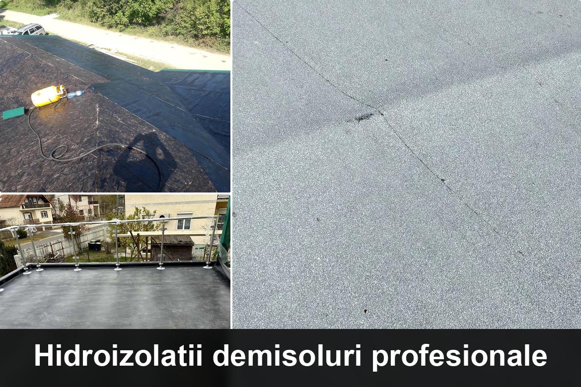 hidroizolatie terasa cu membrana bituminoasa