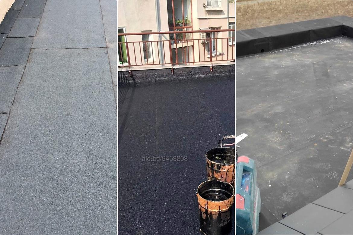 hidroizolatie terasa cu membrana bituminoasa
