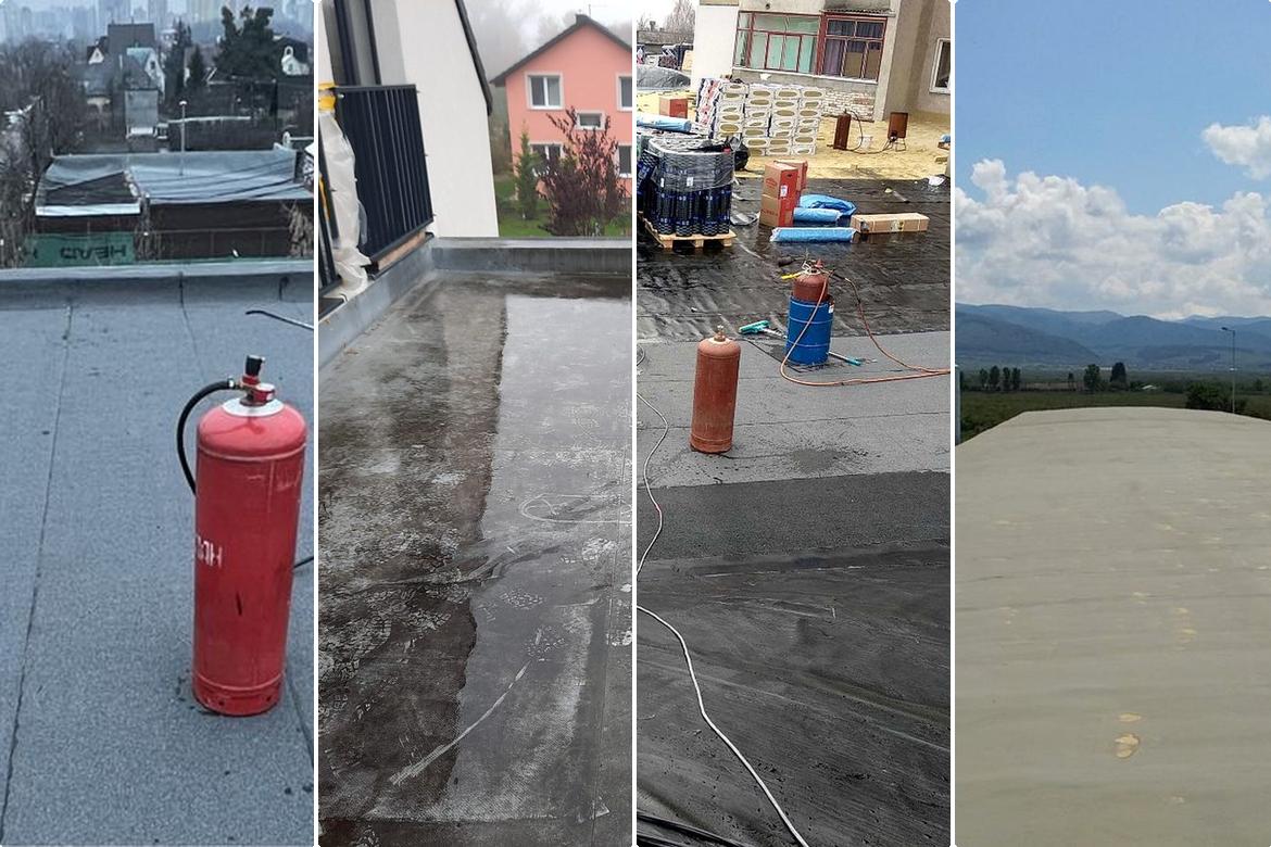 lucrare hidroizolatie terasa finalizata