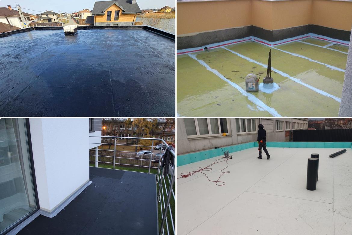 detaliu hidroizolatie terasa termosudabila