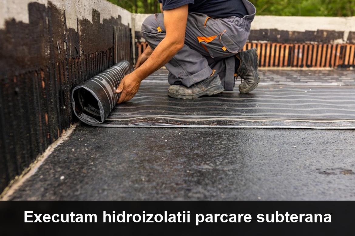 hidroizolatie terasa cu membrana bituminoasa