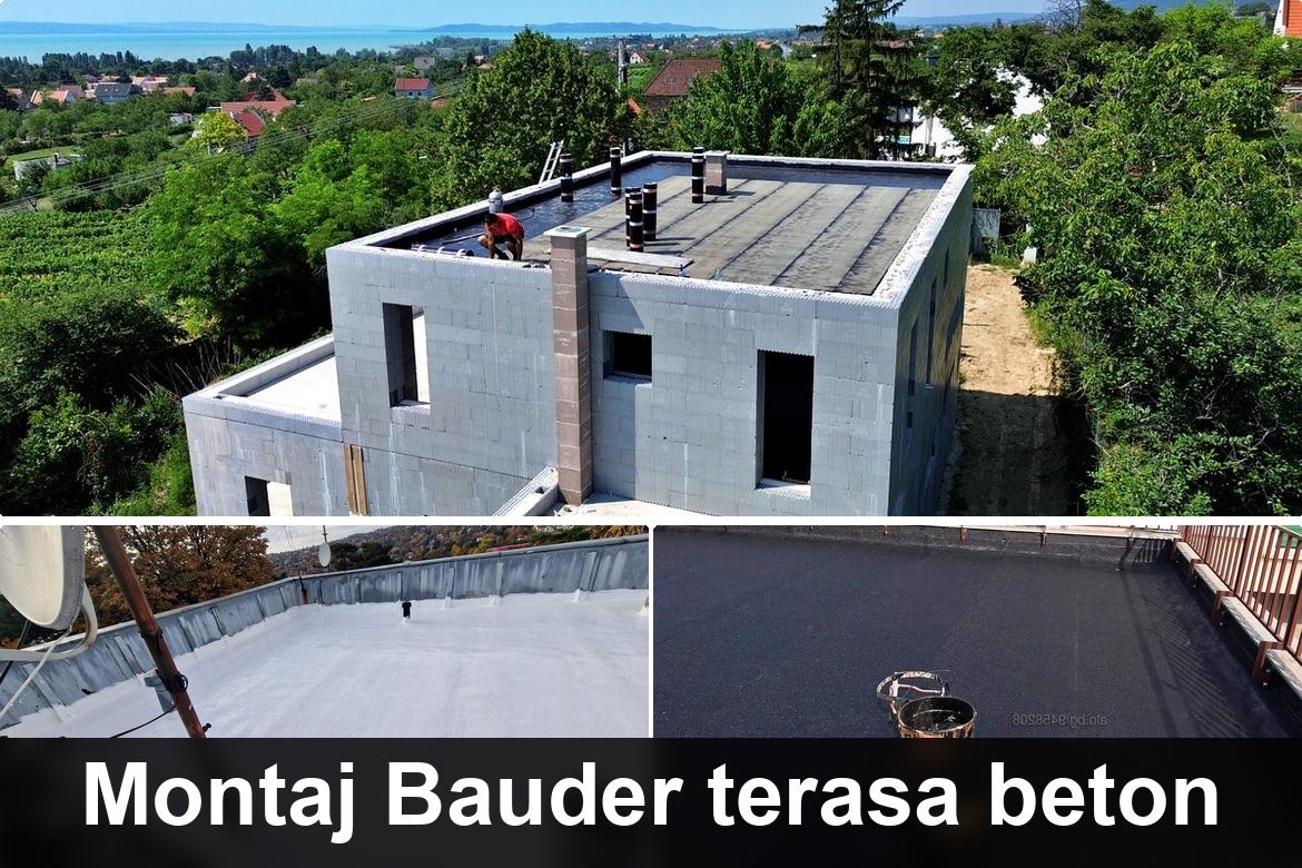lucrare hidroizolatie terasa finalizata