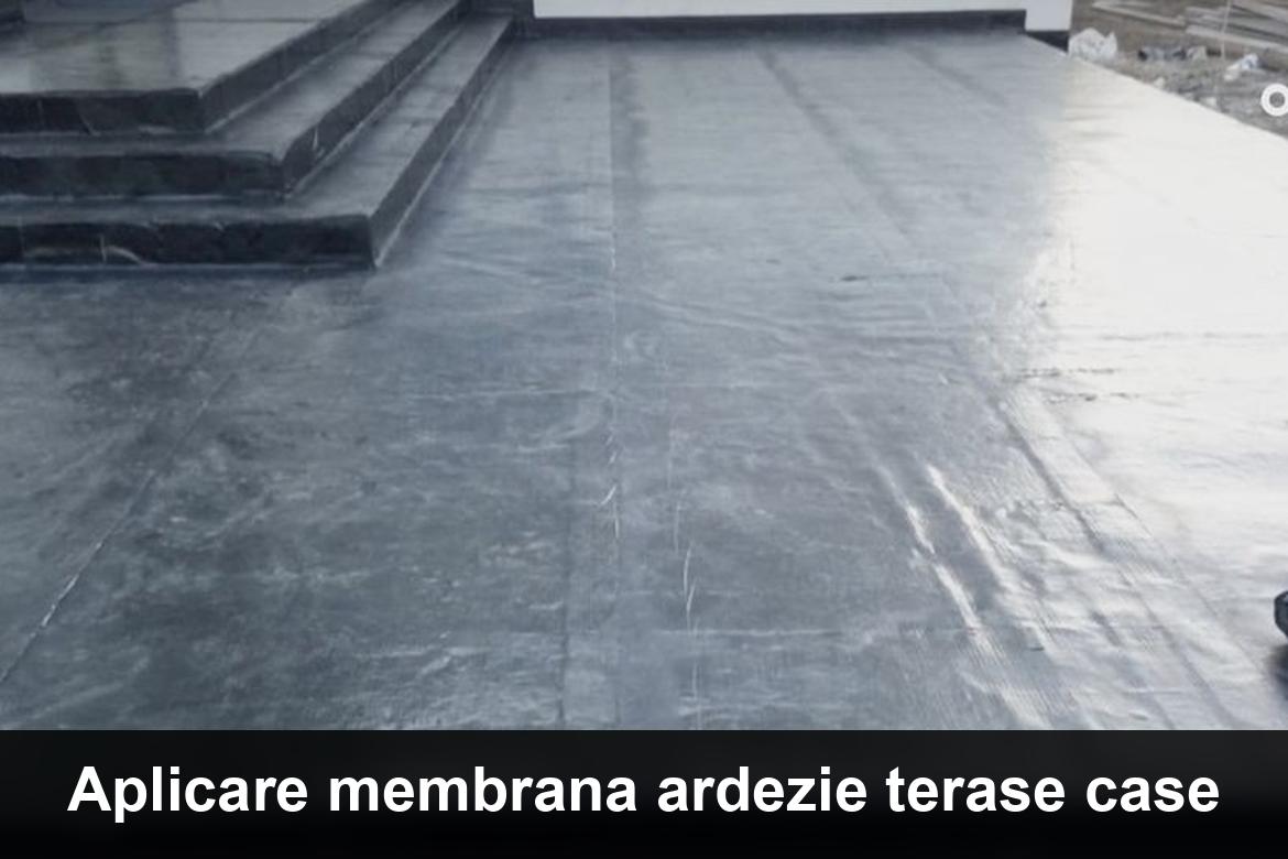 lucrare hidroizolatie terasa finalizata