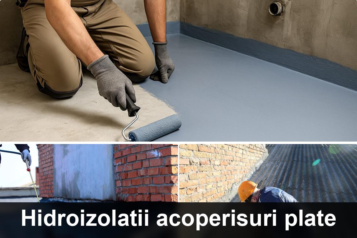 lucrare hidroizolatie terasa finalizata