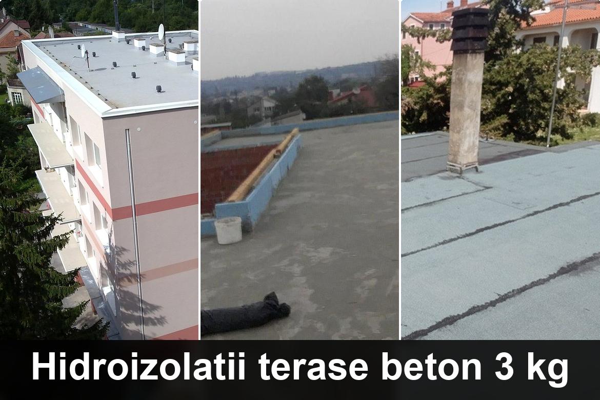 lucrare hidroizolatie terasa finalizata